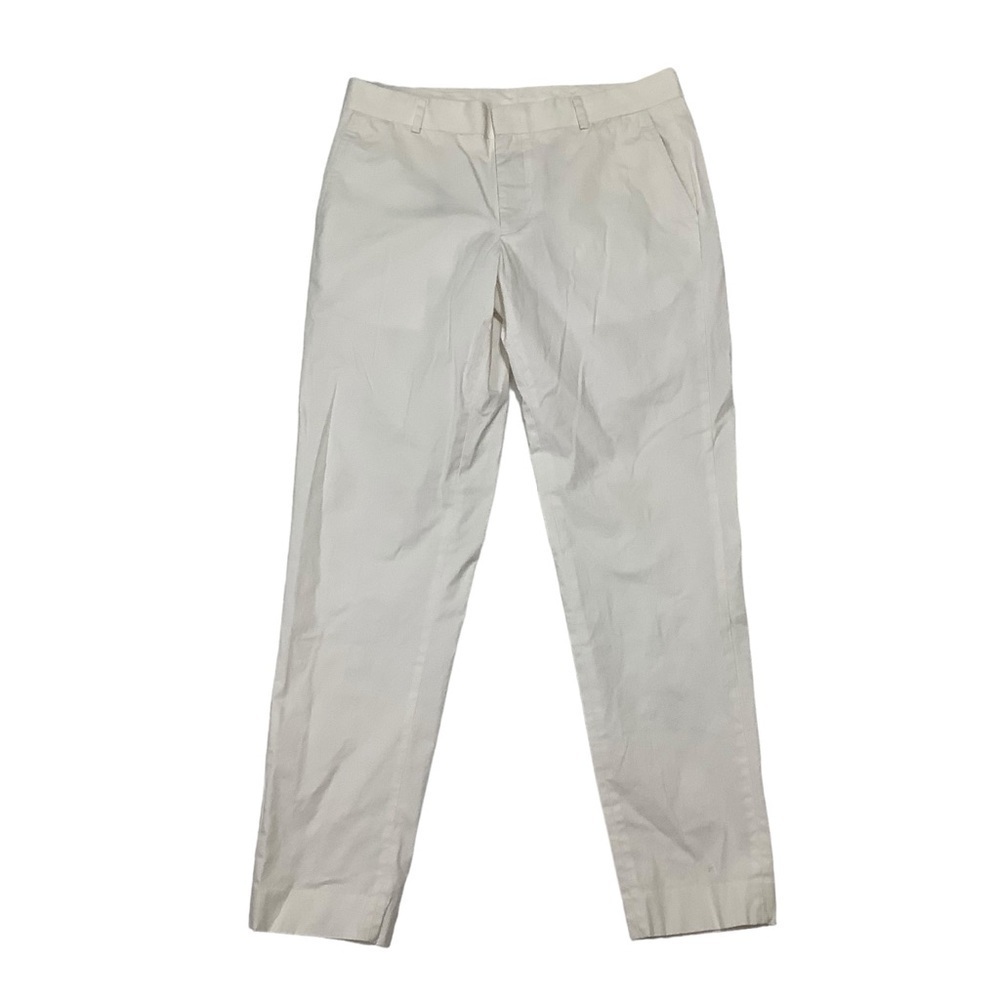 ASOS White Pants Sz 34 Straight Leg